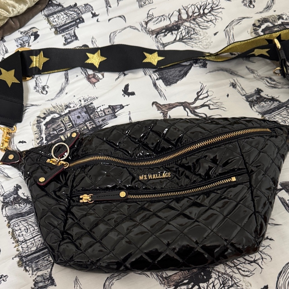 MZ Wallace Black Quilted Women's Bag